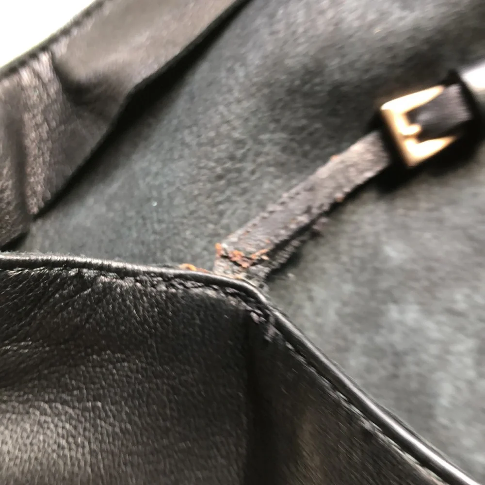 Prada Buttery black leather dress - Picture 6 of 11